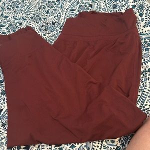 Fabletics 3x Burgundy Joggers